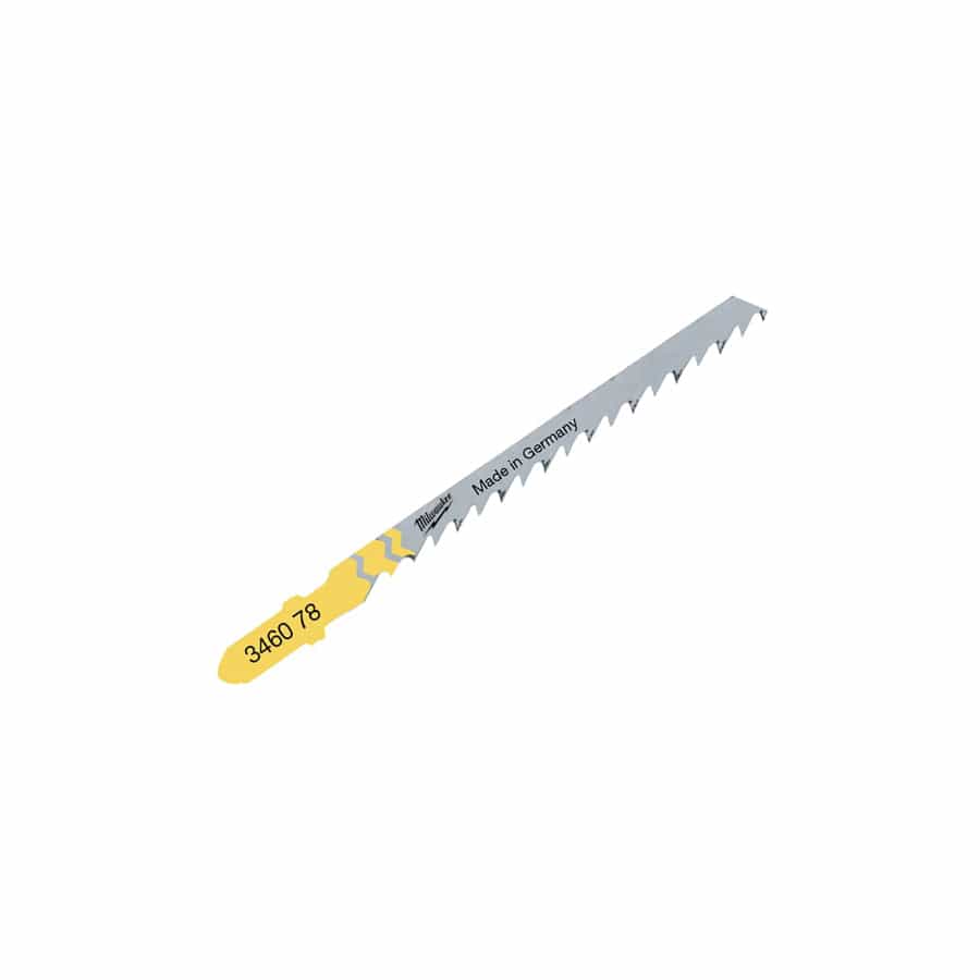 Milwaukee Power Tools MIL346078 Curve Cutting Wood Jigsaw Blades T244D (Pack 5) | ML Performance UK