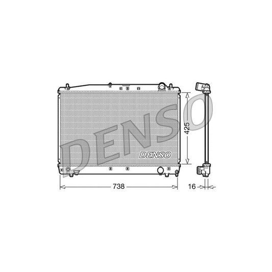 Denso DRM50033 Drm50033 Engine Radiator For Toyota Avensis | ML Performance UK