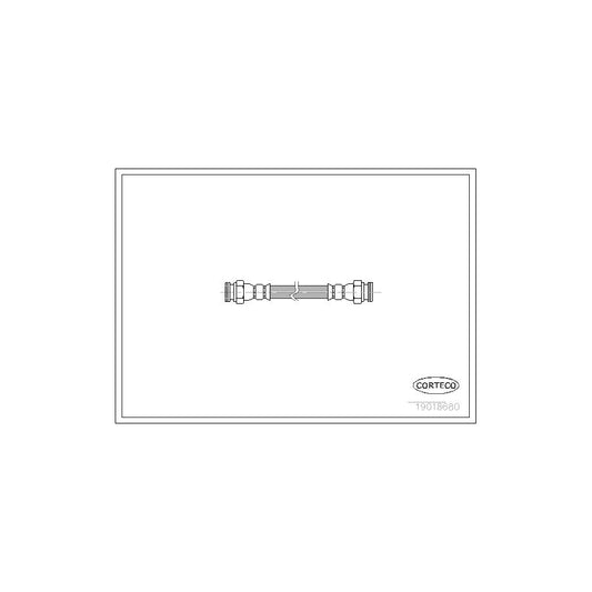 Corteco 19018680 Brake Hose | ML Performance UK