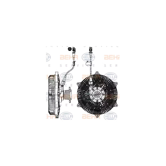 Hella 8MV 376 907-131 Fan Clutch