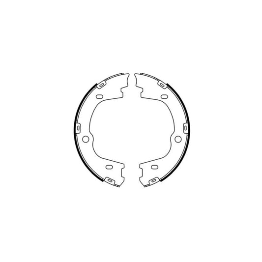 ABE C00531ABE Handbrake Shoes