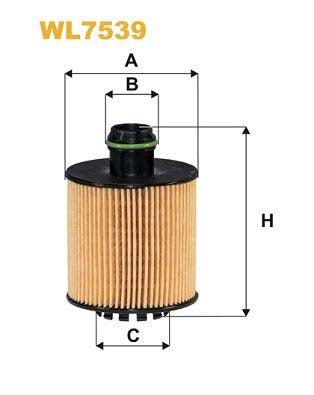 WIX Filters WL7539 Oil Filter