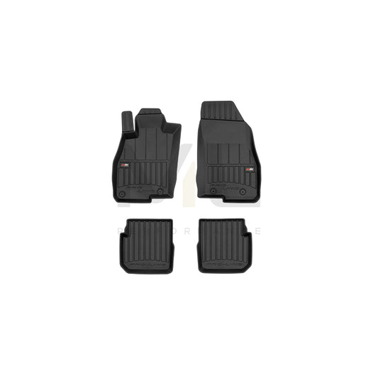 FROGUM Tailored, ProLine 3D426849 Floor mat set for ALFA ROMEO MiTo (955) Elastomer, Front and Rear, Quantity: 4, Black | ML Performance Car Parts