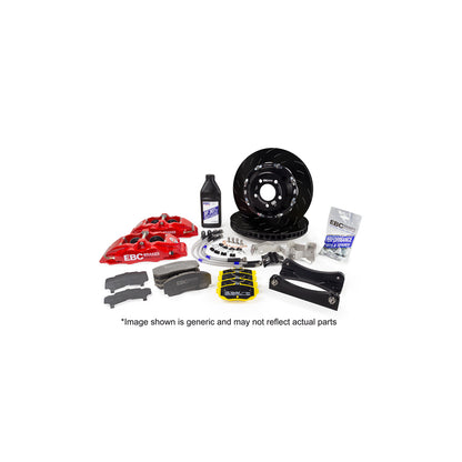 EBC BBK006RED-2 Ford Fiesta ST Front Big Brake Kit Red 1 | ML Performance UK Car Parts