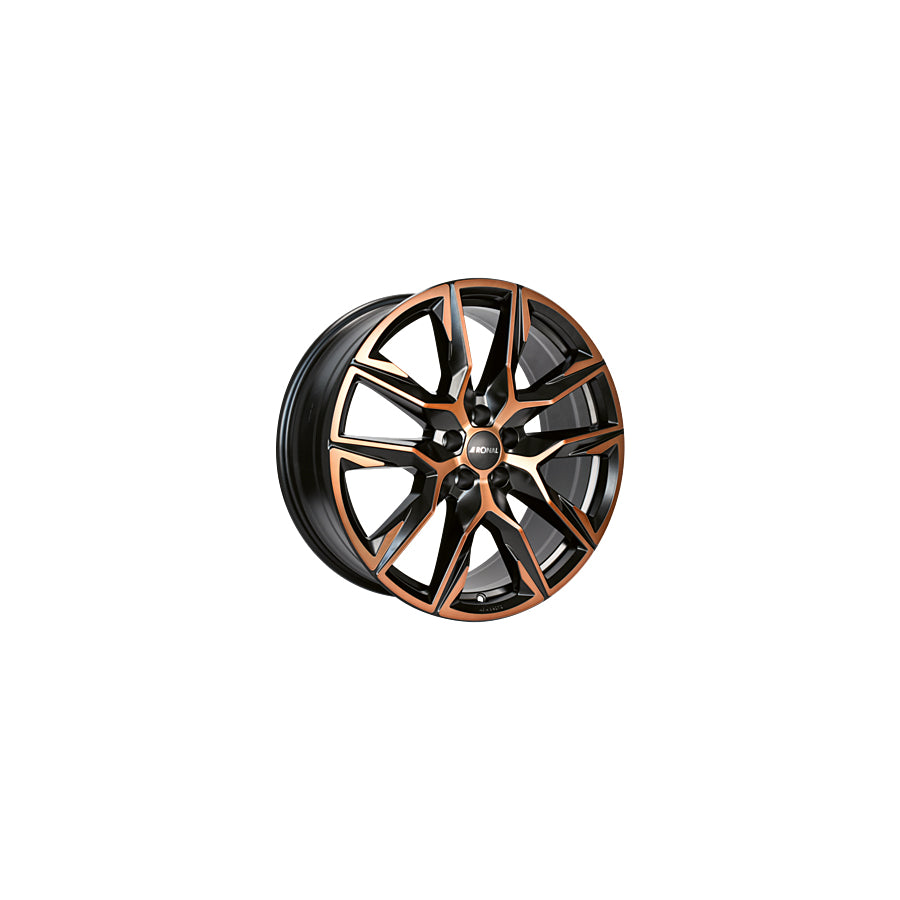 Ronal R71 8.5x20 ET30 71R0855.173/9212 Jetblack-Copper matt Wheel | ML Performance UK Car Parts