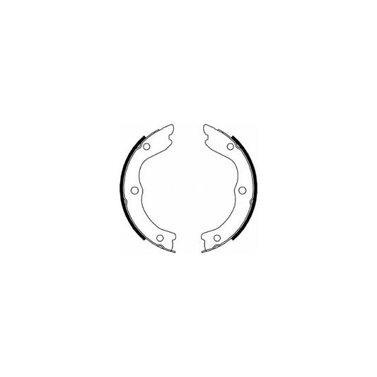 ABE C01059ABE Handbrake Shoes