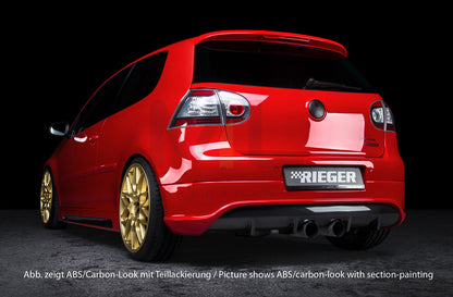 Rieger 00059411 VW Mk5 Golf Rear Diffuser 2 | ML Performance UK Car Parts