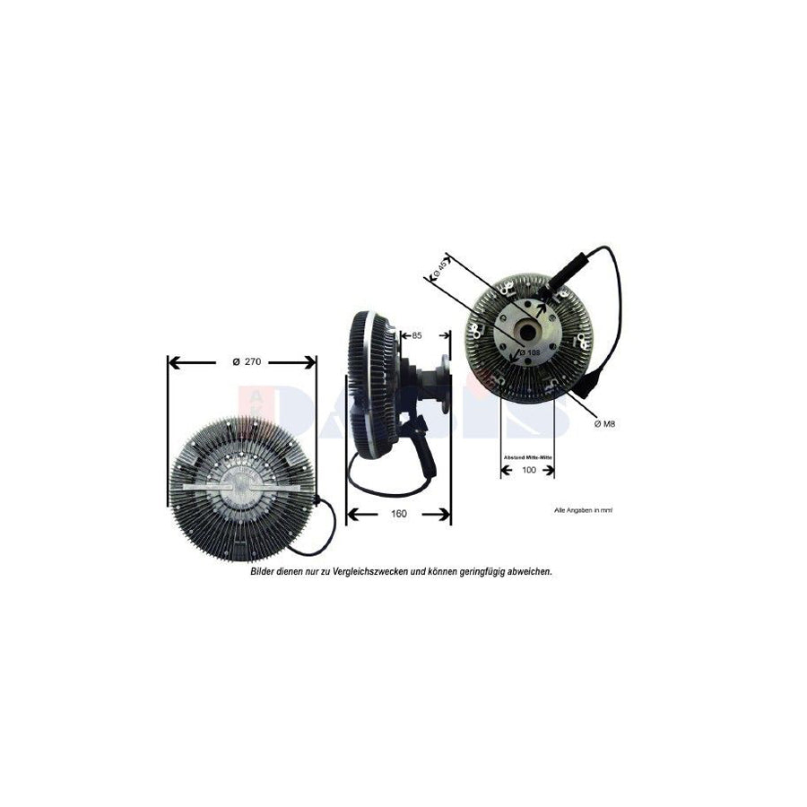 AKS Dasis 448007N Fan Clutch | ML Performance UK