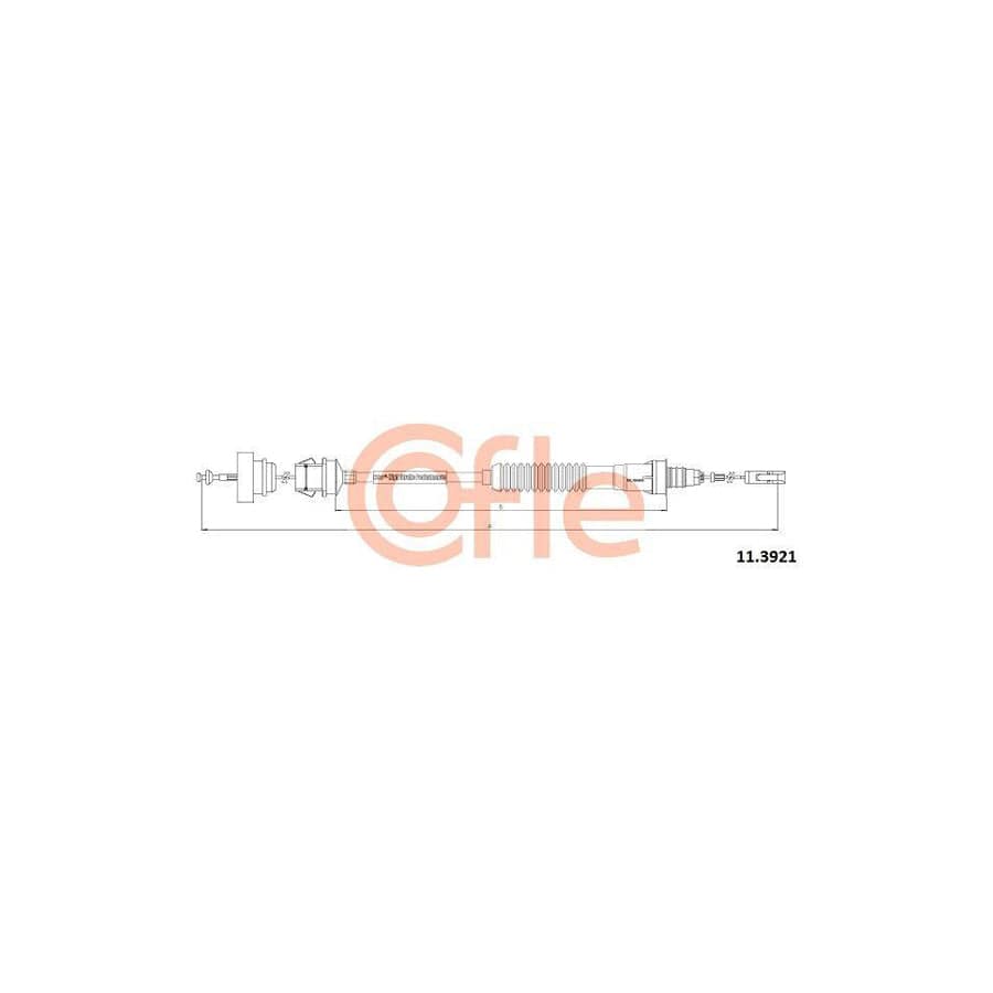 Cofle 11.3921 Clutch Cable
