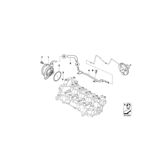 Genuine BMW 11667791981 R50 O-Ring (Inc. One D) | ML Performance UK Car Parts