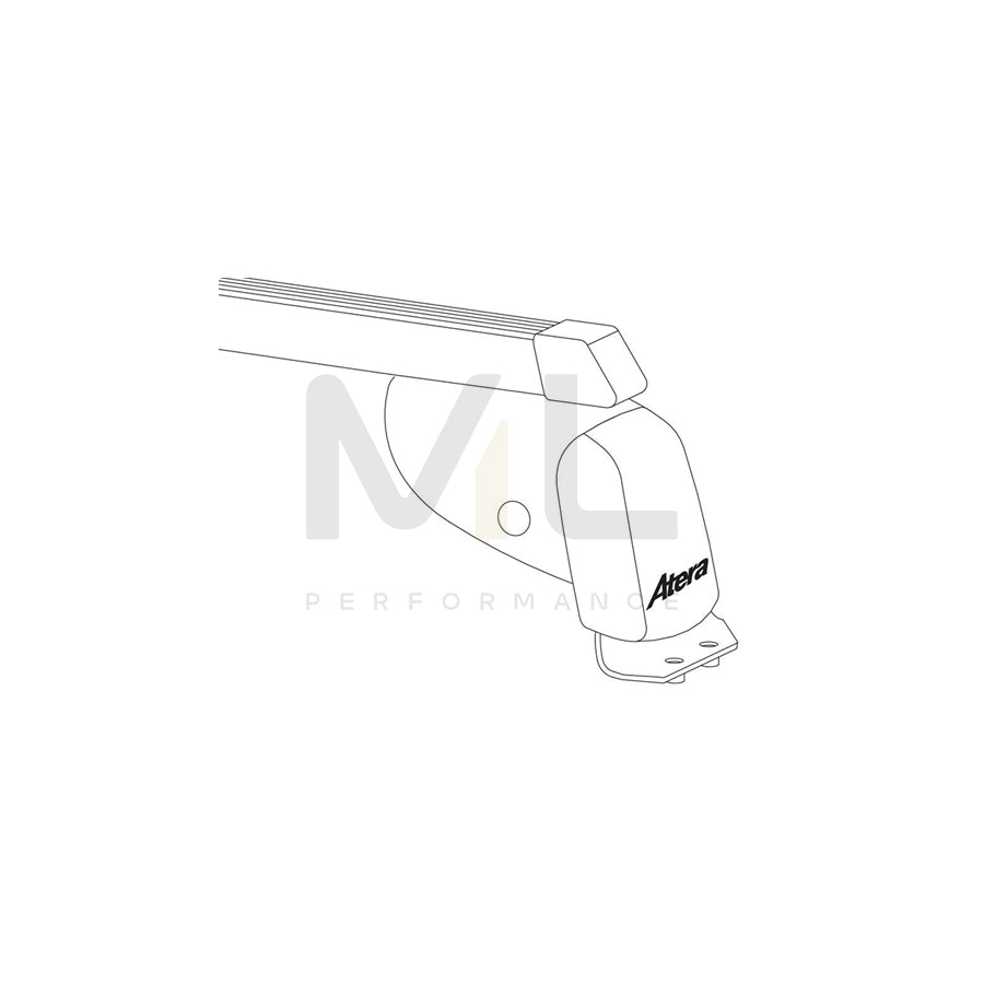 ATERA SIGNO 044186 Roof bars for SUBARU XV I (_GP_) for cars without rails, 110 cm, 100 kg, Steel | ML Performance Car Parts