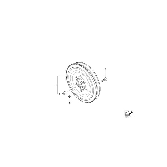 Genuine BMW 11227519572 E53 E85 E60 Isa Screw M12X1,5X29,15 (Inc. 530i, Z4 2.5i & 325ti) | ML Performance UK Car Parts