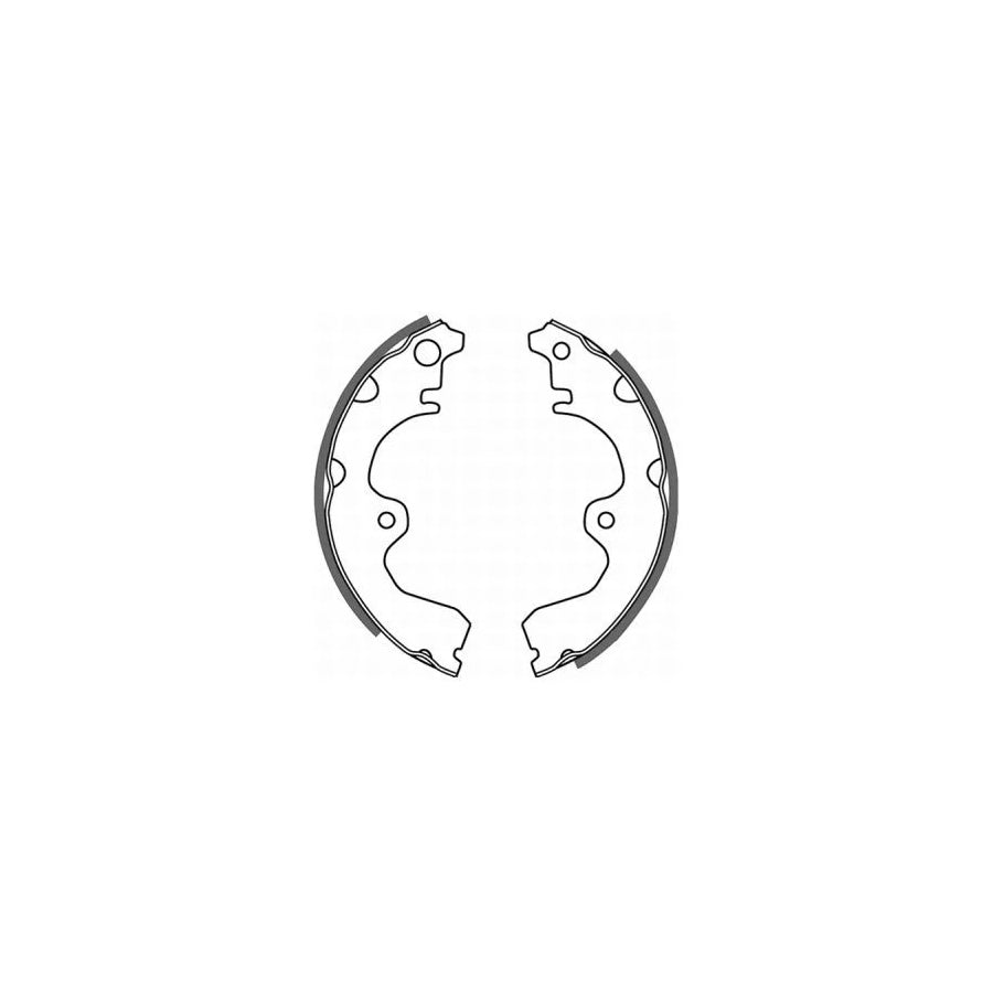 ABE C02047ABE Brake Shoe Set