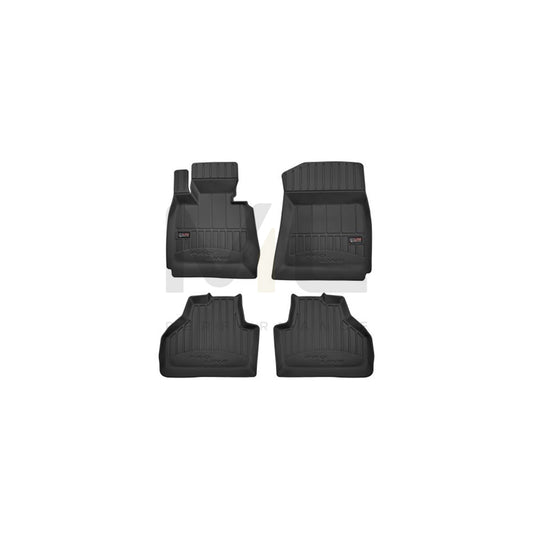 FROGUM Tailored 3D407404 Floor mat set for BMW X3 (F25) Elastomer, Front and Rear, Quantity: 4, Black | ML Performance Car Parts
