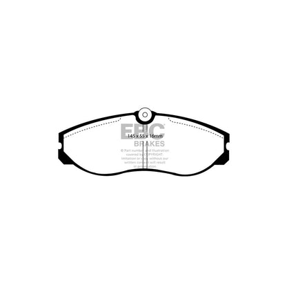 EBC PDKF757 Ford Nissan Ultimax Front Brake Pad & Plain Disc Kit 2 | ML Performance UK Car Parts