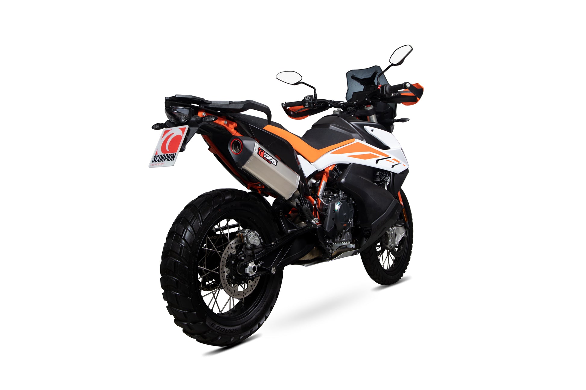 Scorpion RKT91TEO KTM Serket Parallel Slip-On - Titanium Sleeve (Adventure 790 / Adventure 790 R) | ML Performance UK UK