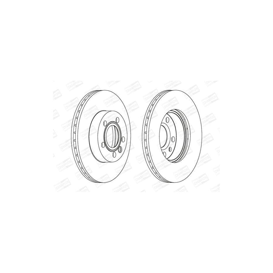 Champion 562080CH Brake Disc