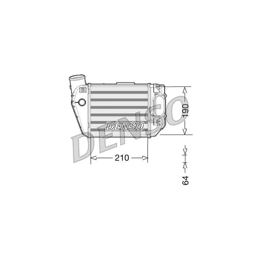 Denso DIT02021 Dit02021 Intercooler For Audi A4 | ML Performance UK
