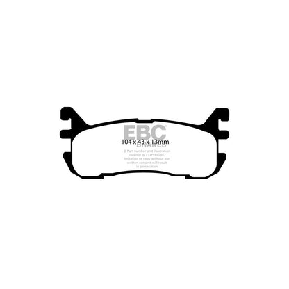 EBC DP21003 Mazda MX5 Greenstuff Rear Brake Pads - Akebono Caliper 2 | ML Performance UK Car Parts