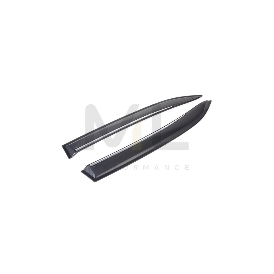 ClimAir CLS0044038D Wind deflectors for BMW 3 Touring (E91) Arrow direction, Rear, Black | ML Performance Car Parts