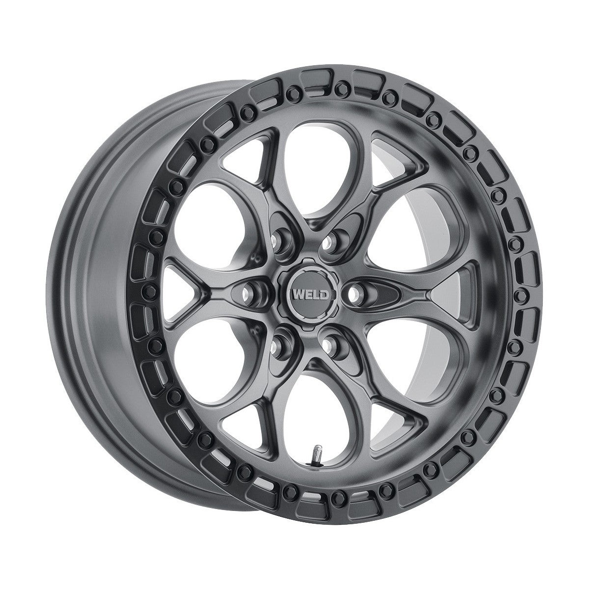 Weld W10700089600 Ledge 6 W107 Wheel 20x10 6x135 ET13 BS6 Satin Gunmetal - Satin Black