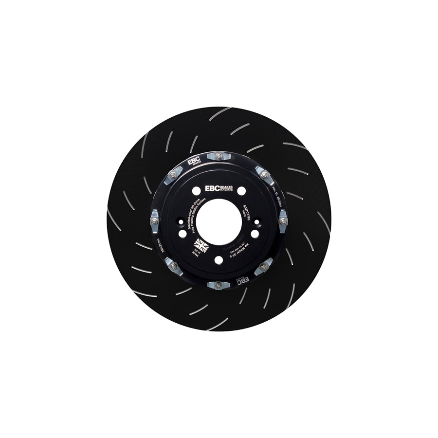 EBC SG2FC7795 Kia Stinger Racing 2 Piece Floating SG Grooved Discs Front (Complete Assembly) - Brembo Caliper 2 | ML Performance UK Car Parts