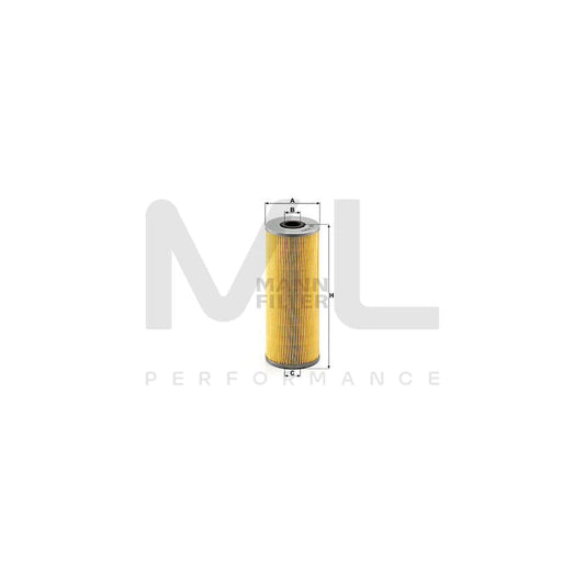 MANN-FILTER H 973 x Oil Filter with seal, Filter Insert | ML Performance Car Parts
