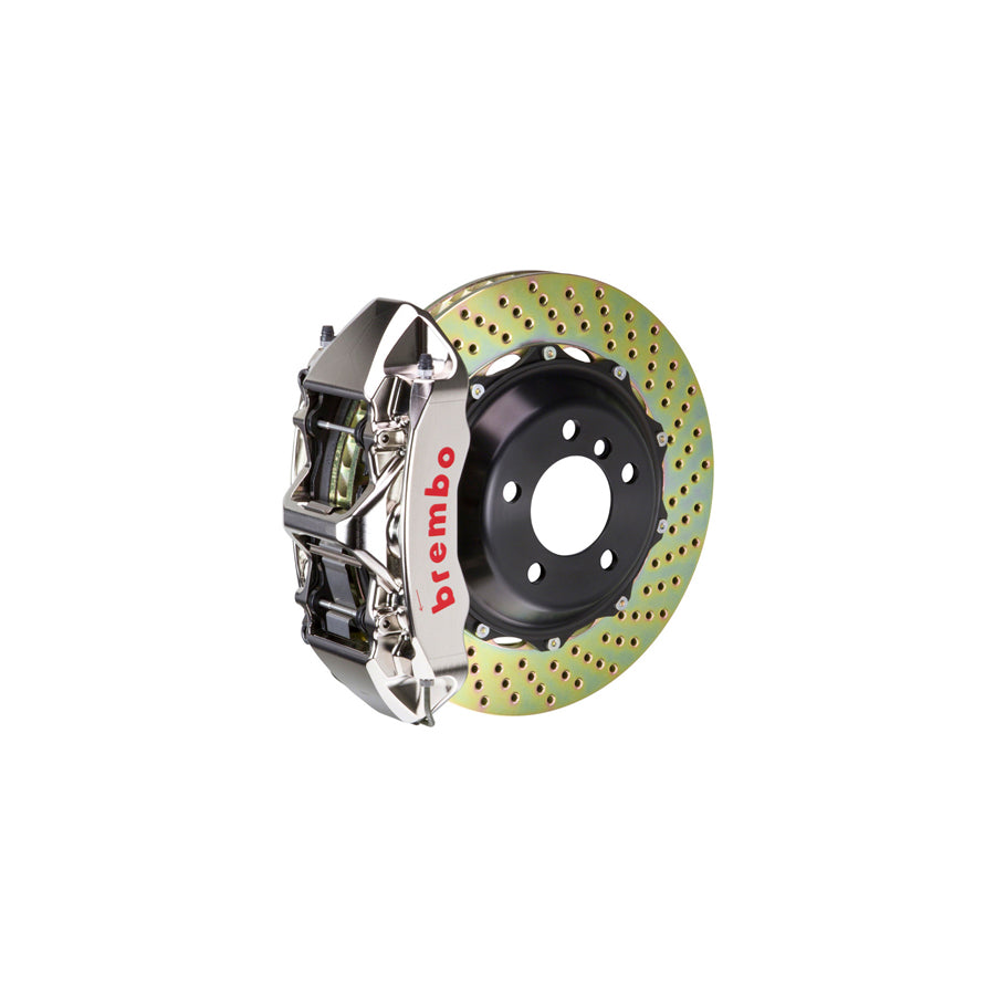 Brembo 1M1.9043AR Infiniti Nissan Front GT-R 6-Pistons Drilled 2-piece Big Brake Kit 380x32mm (Inc. G35, 350Z) | ML Performance UK Car Parts