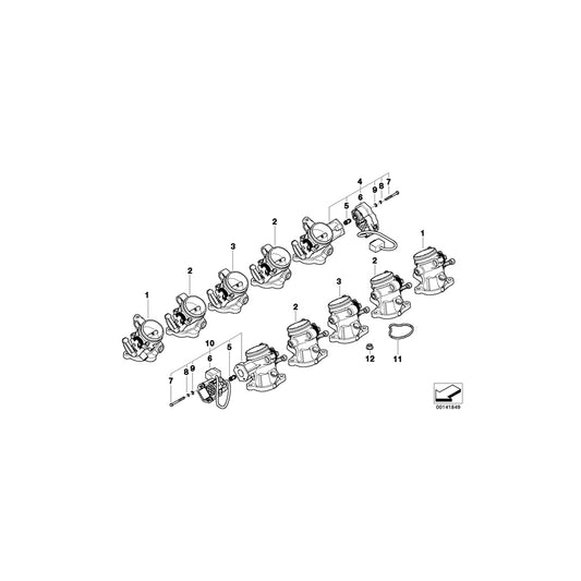 Genuine BMW 13547834023 E63 E61 E64 Profile-Gasket (Inc. M5 & M6) | ML Performance UK Car Parts