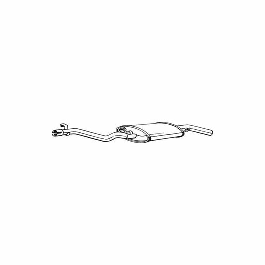 Bosal 282-305 Rear Silencer For Vw Golf Ii Hatchback (19E, 1G1)