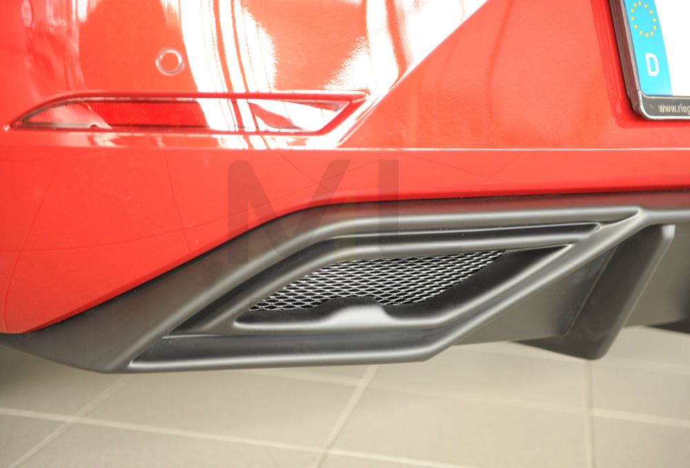 Rieger 00027055 SEAT Leon KL Rear Diffuser 4 | ML Performance UK Car Parts