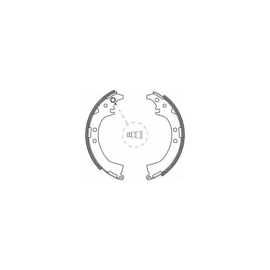ABE C02061ABE Brake Shoe Set