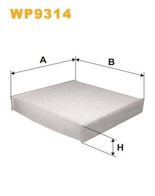 WIX Filters WP9314 Pollen Filter