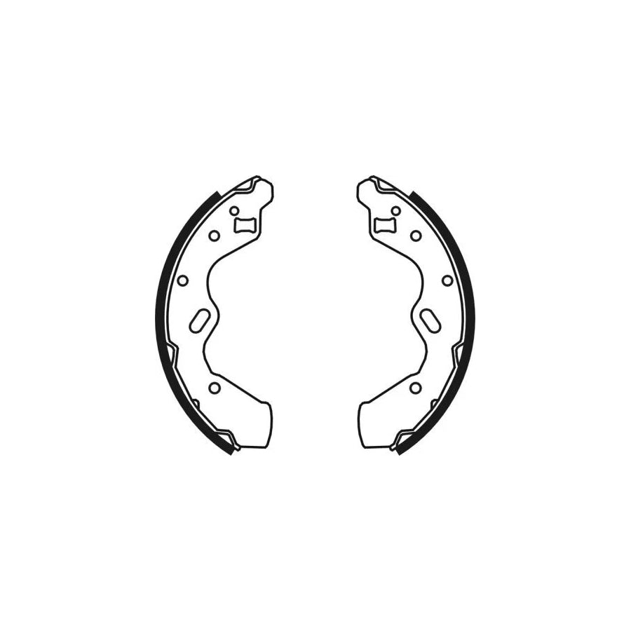 ABE C03037ABE Brake Shoe Set