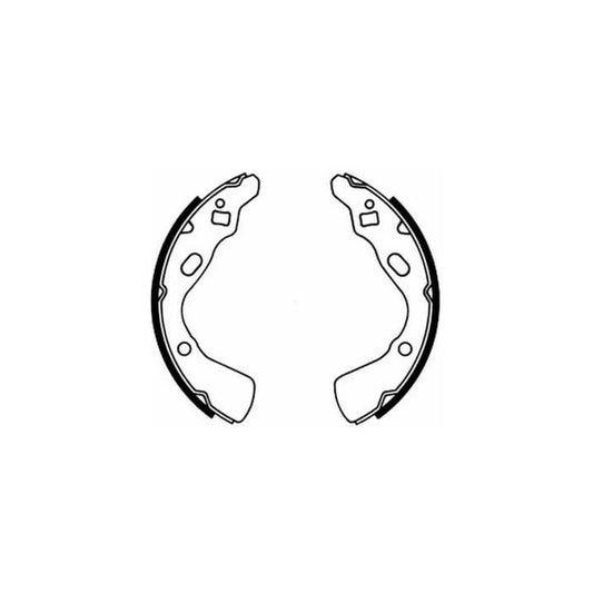 ABE C03030ABE Brake Shoe Set