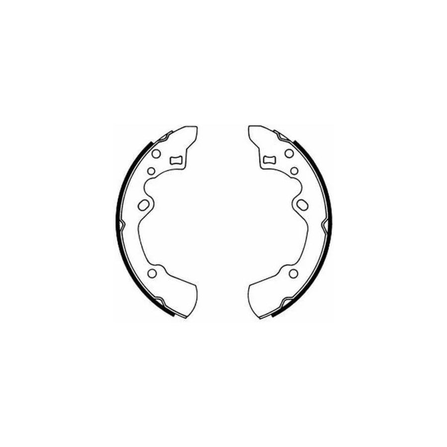 ABE C03029ABE Brake Shoe Set