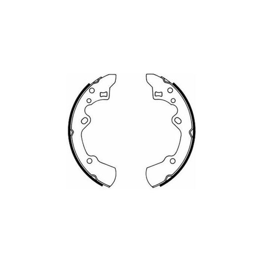 ABE C03029ABE Brake Shoe Set