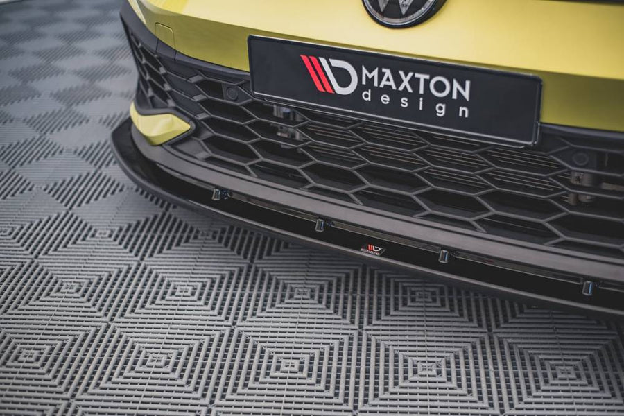 Maxton Design Volkswagen Golf GTI Clubsport MK8 Front Splitter V.4