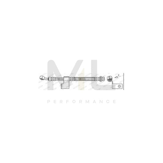FERODO FHY3128 Brake Hose for HYUNDAI Matrix (FC) 525mm, ???10 | ML Performance Car Parts