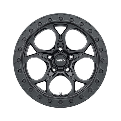Weld W10800075475 Ledge W108 Wheel 20x10 5x127 ET-18 BS4.75 Satin Black