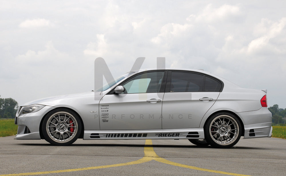 Rieger 00053404 BMW 3 Series E90 E91 Side Skirt 2 | ML Performance UK Car Parts