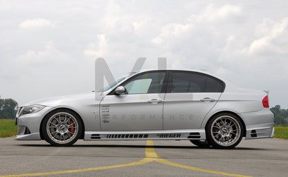 Rieger 00053404 BMW 3 Series E90 E91 Side Skirt 2 | ML Performance UK Car Parts