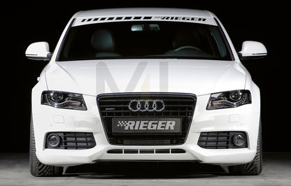Rieger 00055501 Audi B8 B81 A4 Front Splitter 4 | ML Performance UK Car Parts