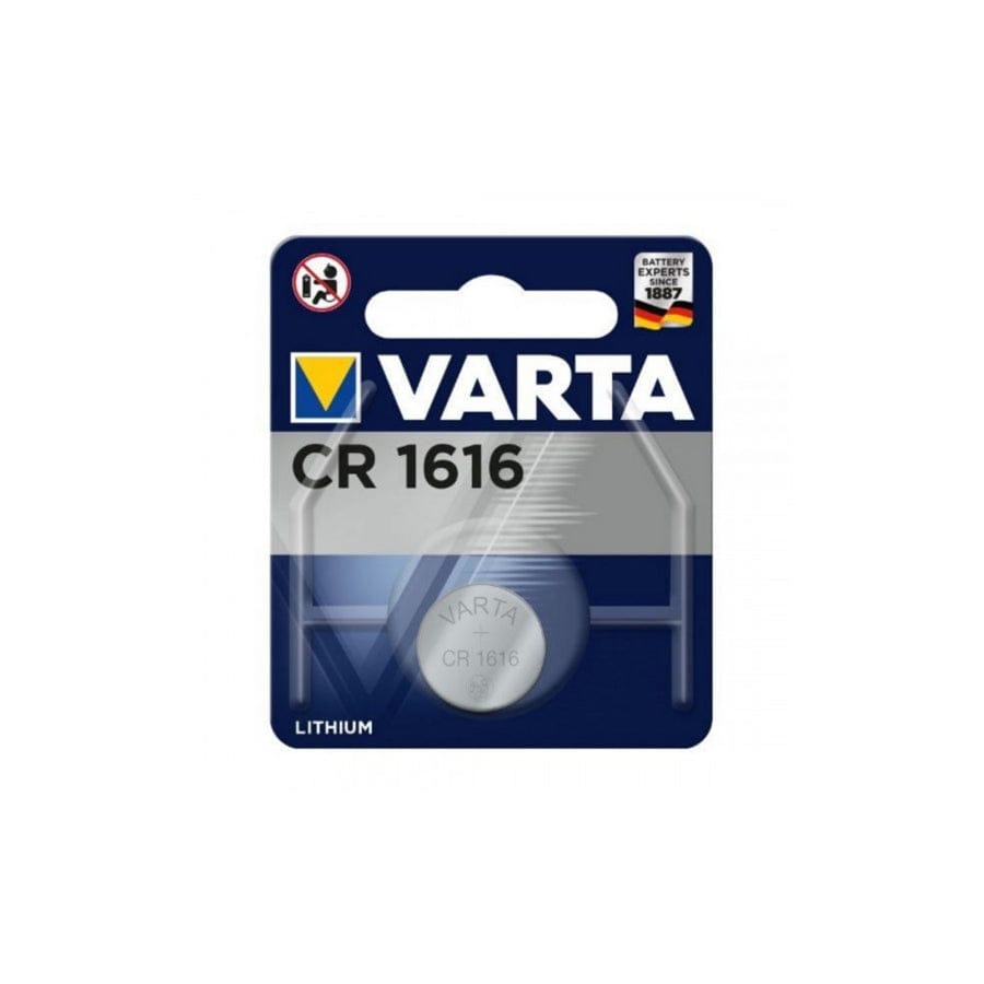Varta Electronics CR1616 Lithium Button Cell 3V pack of 1 | ML Performance UK Car Parts