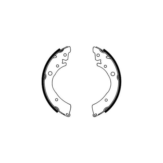 ABE C04010ABE Brake Shoe Set