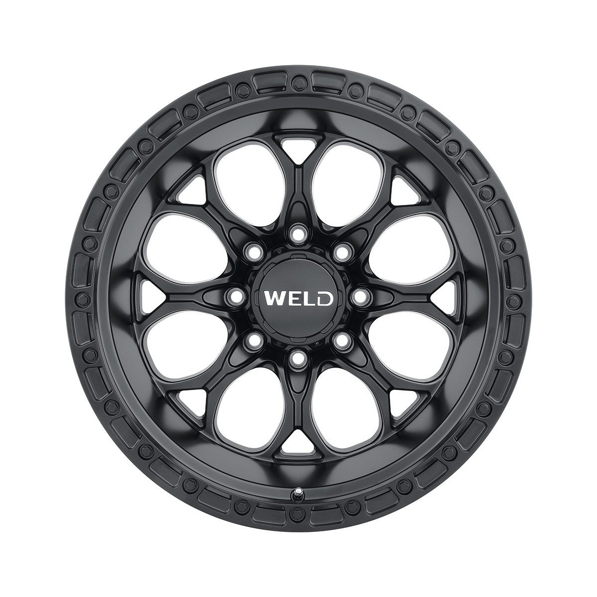 Weld W10800018476 Ledge 8 W108 Wheel 20x10 8x180 ET-18 BS4.75 Satin Black