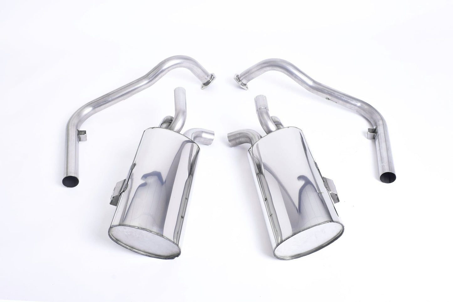 MillTek SSXPO116 Porsche Non-Resonated Cat-Back Exhaust with Ceramic Black Tips (Inc. Boxster & Cayman)