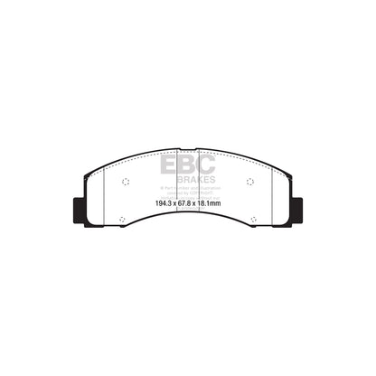 EBC DP43088R Ford F-150 Yellowstuff Front Brake Pads 2 | ML Performance UK Car Parts
