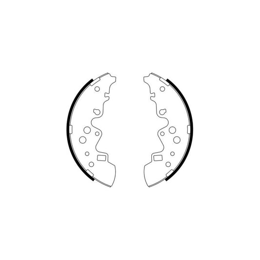 ABE C03052ABE Brake Shoe Set For Mazda E-Series Van (Sr2)