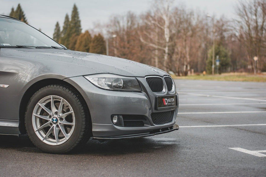 Maxton Design BMW Series 3 E90 / E91 (Facelift) Front Splitter V.2